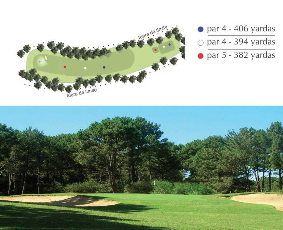 CIRCUITO II - LA LAGUNA - 406 YARDAS - PAR 4