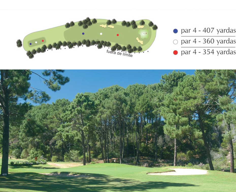 HOYO 12 - 407 Yardas - Par 4